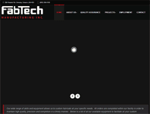 Tablet Screenshot of fabtech.ca